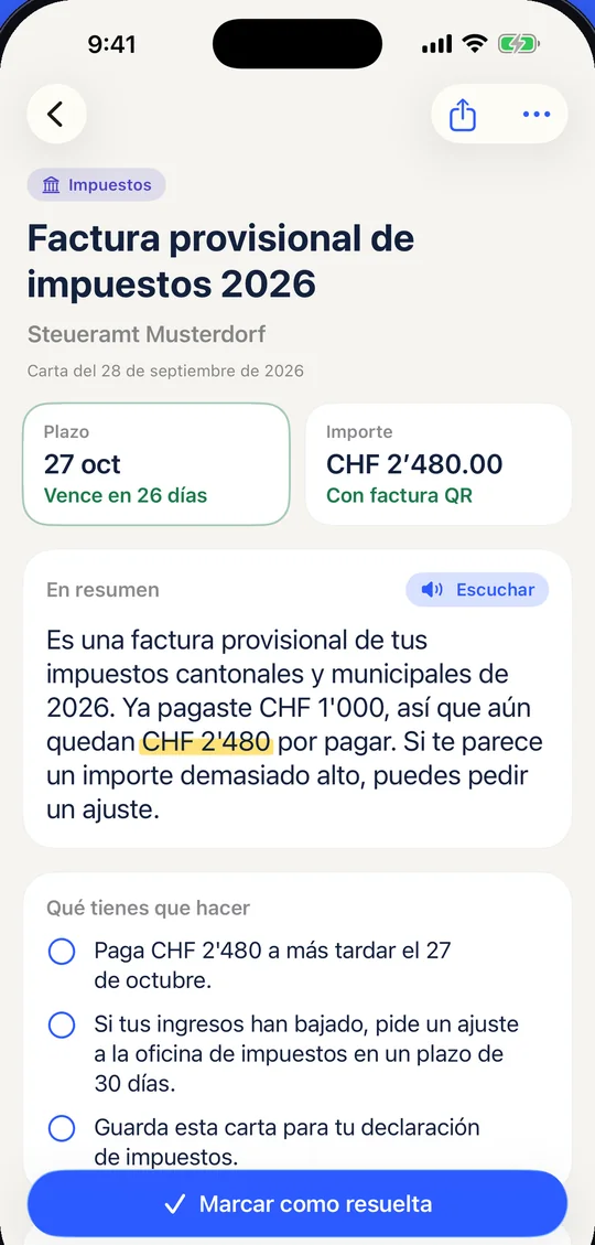 En lenguaje sencillo