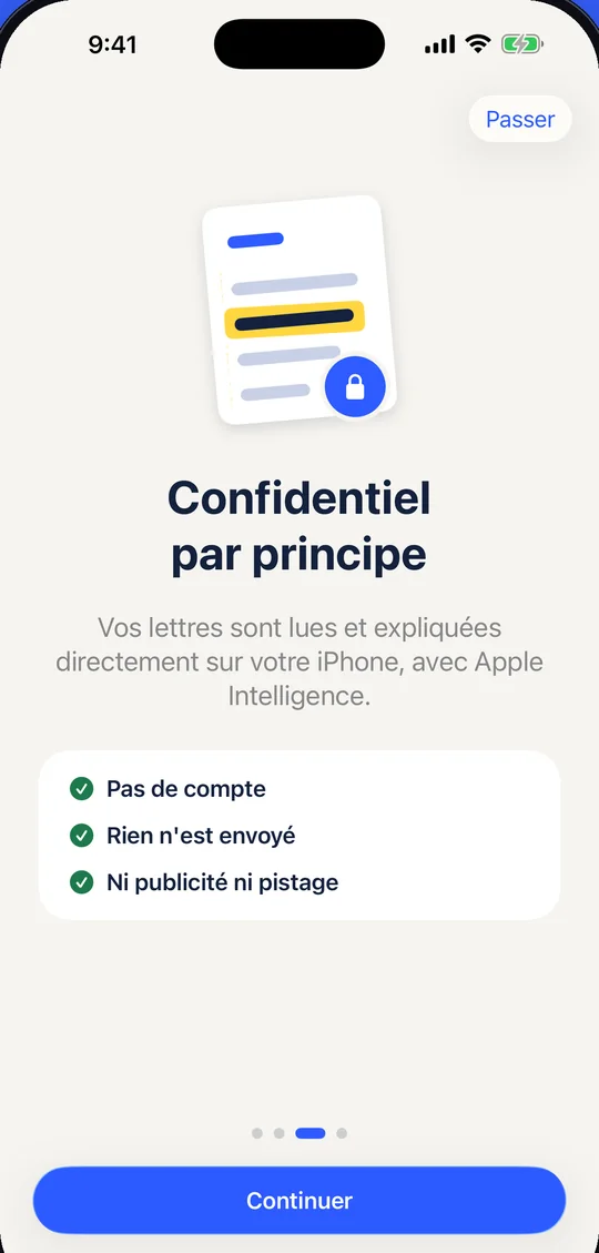 Jamais envoyé sur Internet