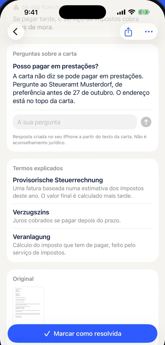Basta perguntar